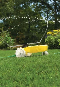 Self-propelled sprinklers can greatly increase water delivery